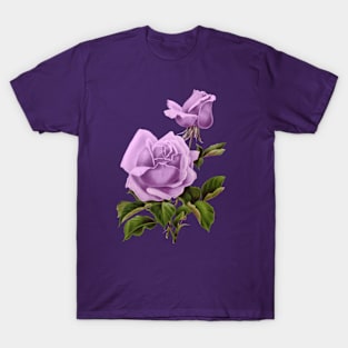 Flowers Purple T-Shirt